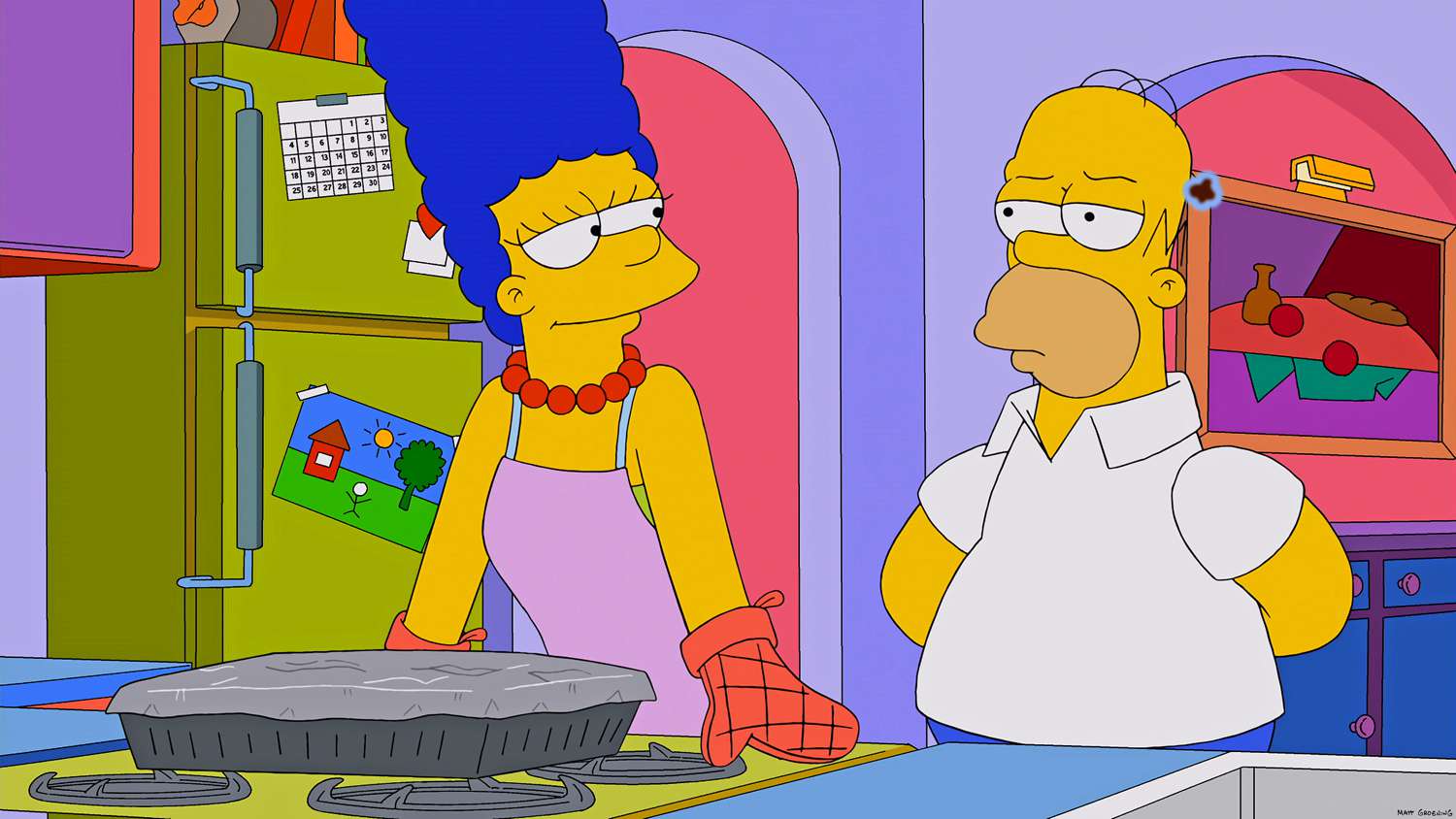 Семми Симпсон с упругой жопой трахается чуваком на кухне