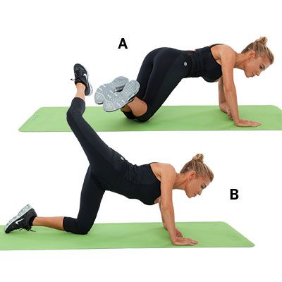 Tracy Anderson Ab and Butt Workout | Health.com