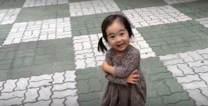 little girl squeaky shoes