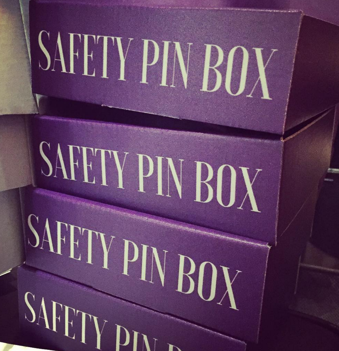 safety pin box