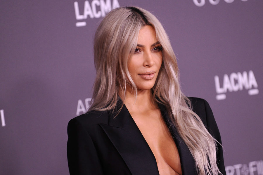 Icymi Kim Kardashian Debuted Icy Blue Hair And It Looked Incredible Hellogiggles