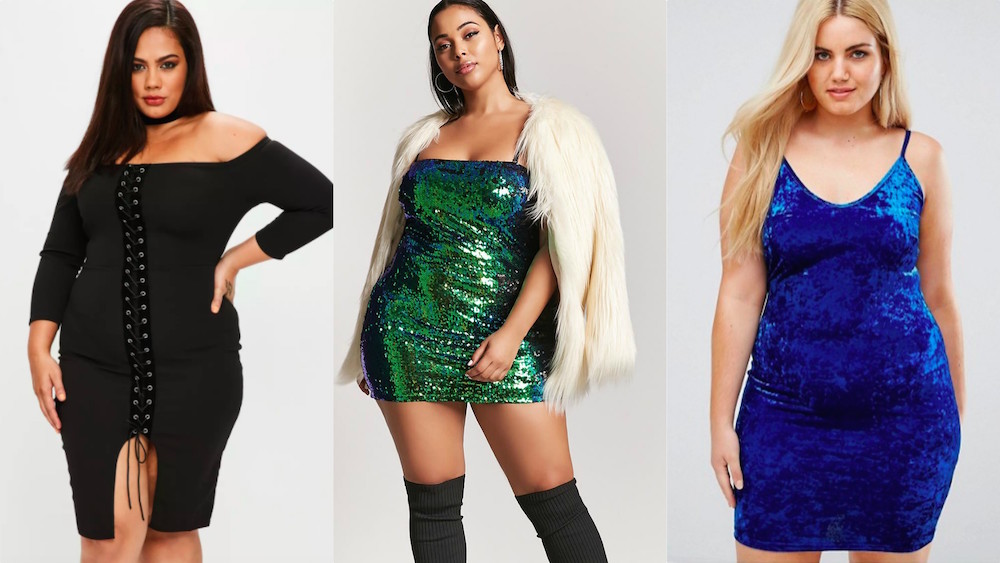plus size new years eve