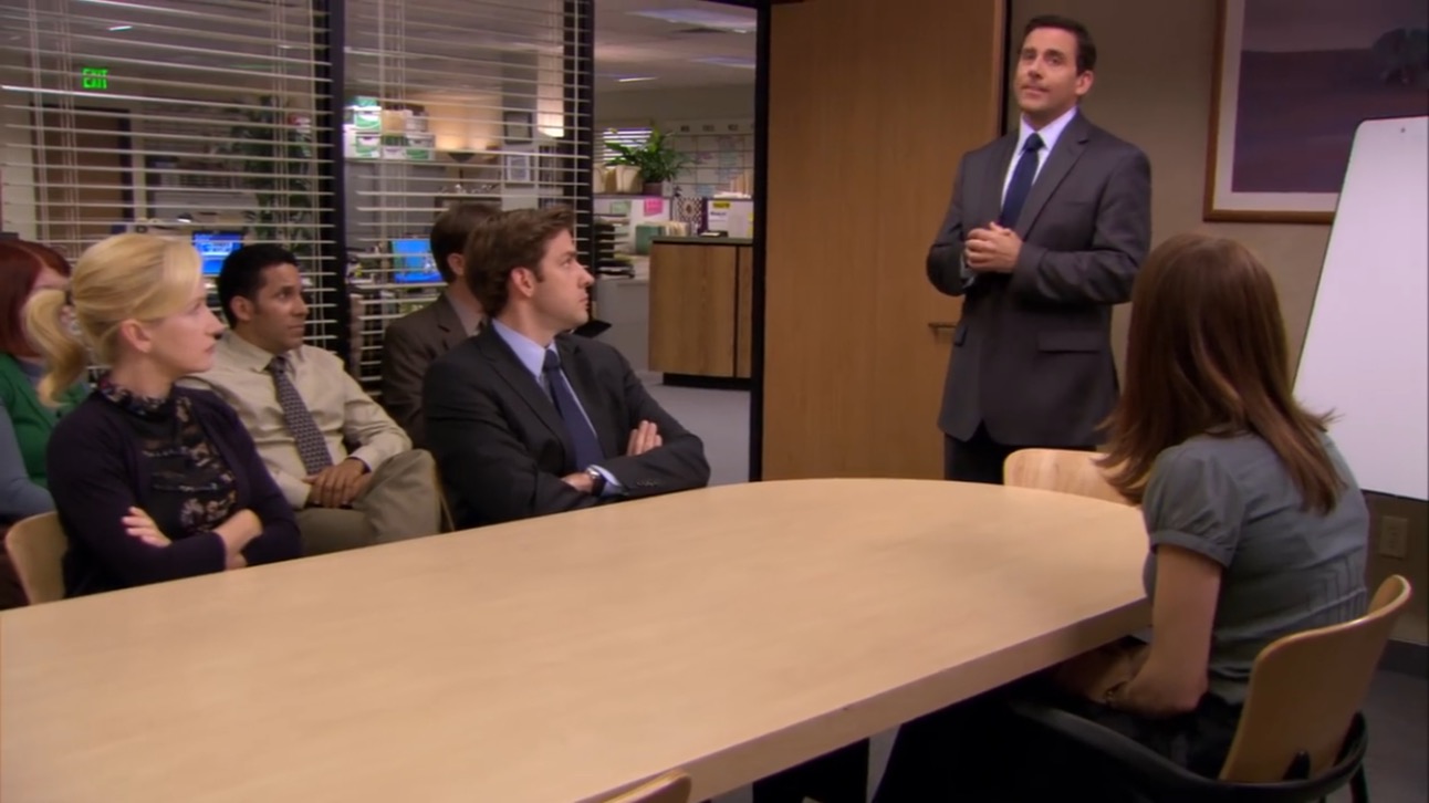 The Internet Found A Mystery Involving "The Office" Conference Room |  HelloGiggles