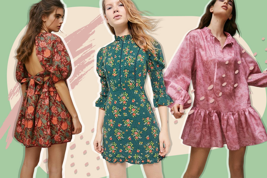 Shop Laura Ashley Floral Dresses at Urban Outfitters - Cute Floral ...