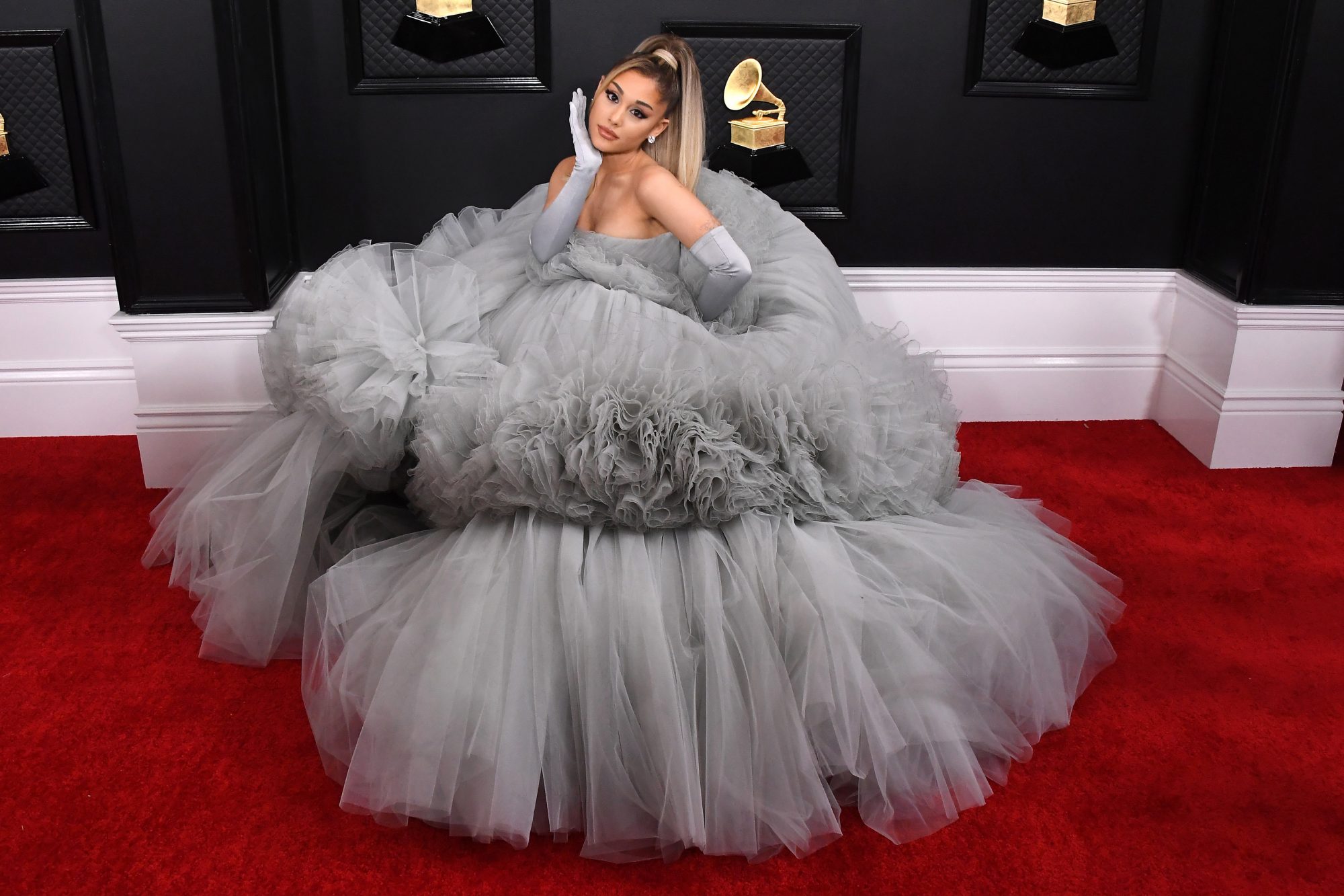 ariana cinderella dress