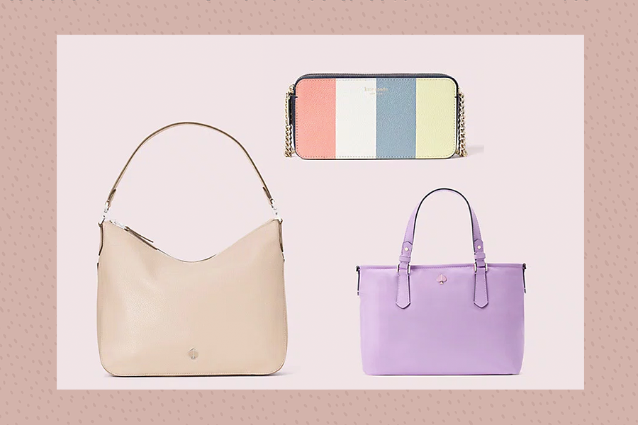 kate spade pastel purse