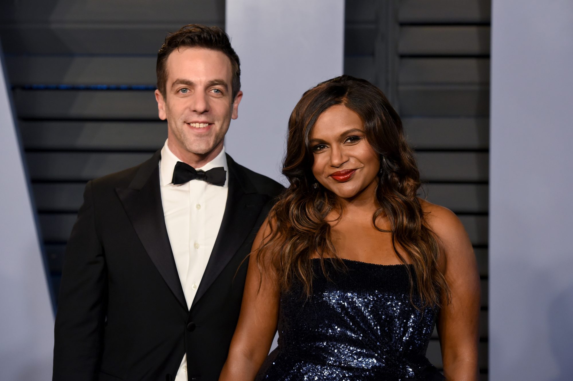 Mindy Kaling Discussed B J Novak S Role In Her Kids Lives Hellogiggles