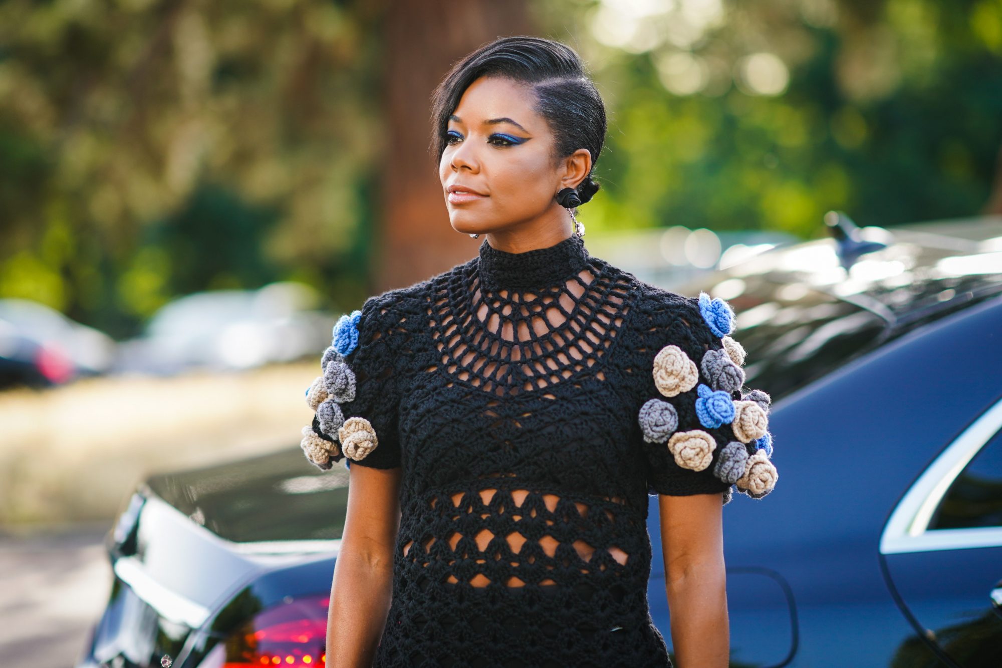 We Re Obsessed With Gabrielle Union S Super Short Bob And Middle Part Hellogiggles