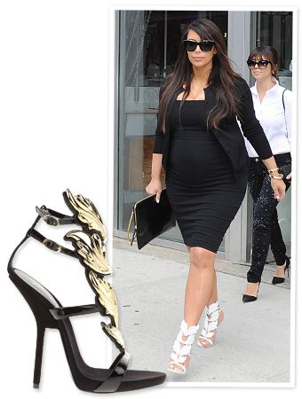 Kim Kardashian's Maternity Style 