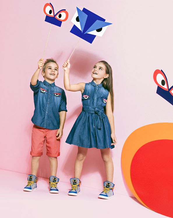 Fendi Kids Spring 2015 Ad Campaign 