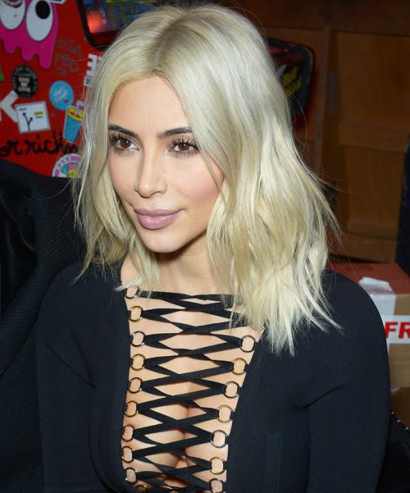 40 Top Photos Kim With Blonde Hair : Kim Kardashian S Blonde Hair Get Her Look With A Deep Conditioner Hollywood Life