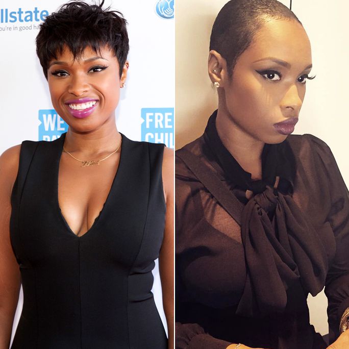 Jennifer Hudson Cuts Her Hair Shorter Than Ever Instyle