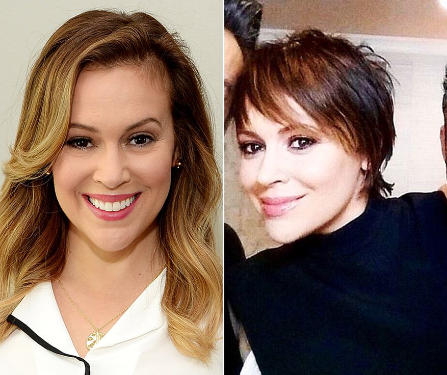 Alyssa Milano Revisits Her Charmed Era Pixie Cut Instyle