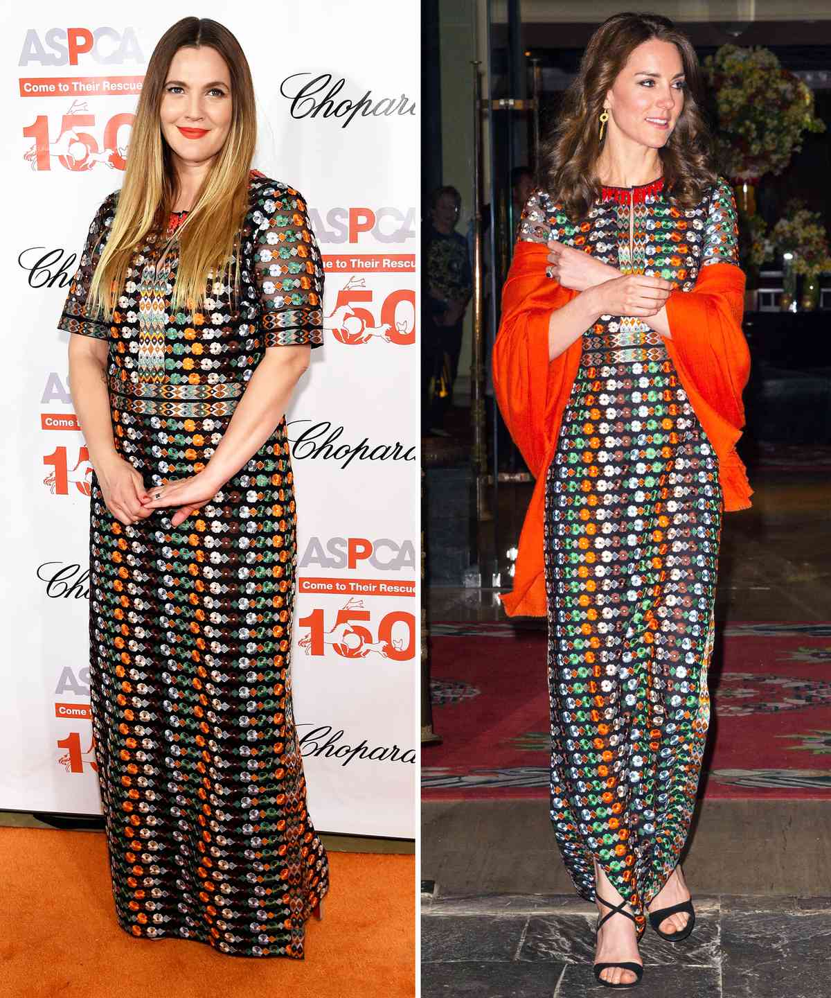 Kate Middleton and Drew Barrymore Wear Same Dress on Same Day | InStyle