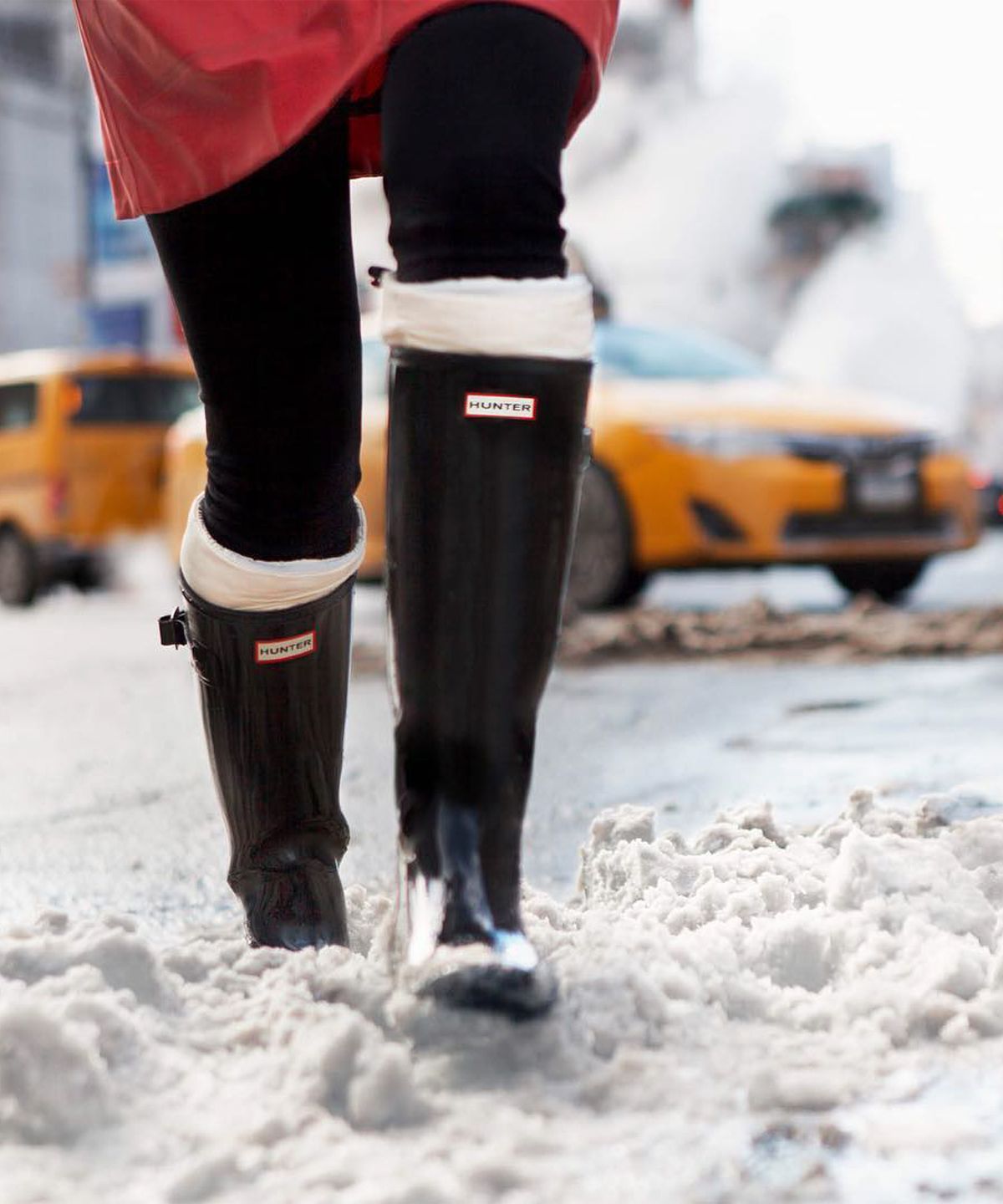 hunter rain boots for snow