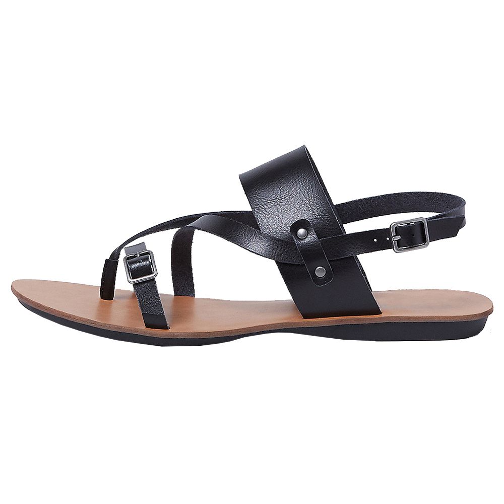flat sandals for wide feet
