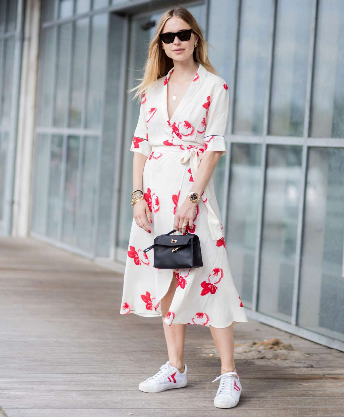 Chic Dress and Sneaker Pairings That 