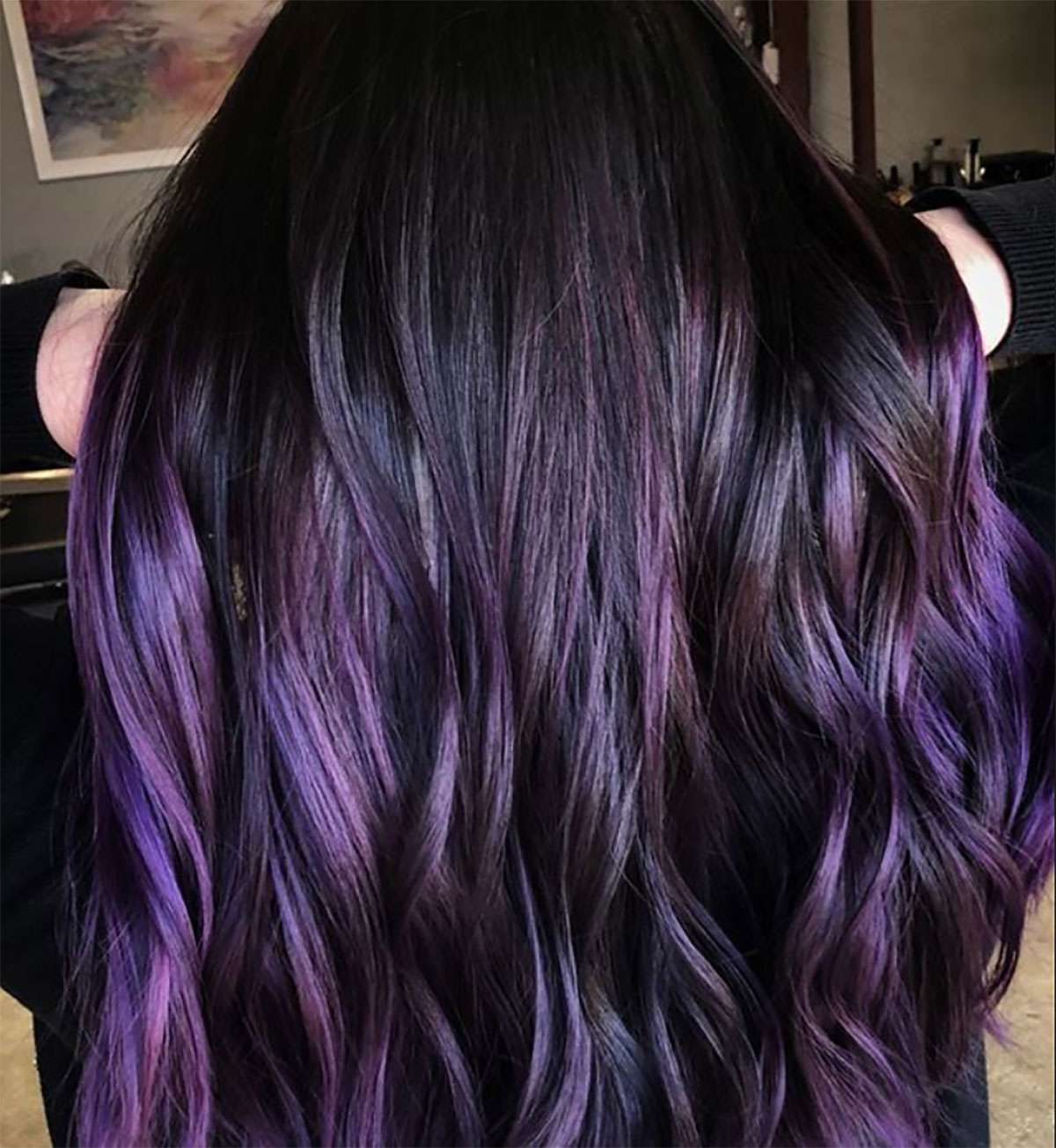 Blackberry Dark Purple Hair Color Trend Instyle,What A Beautiful Name Kids Book