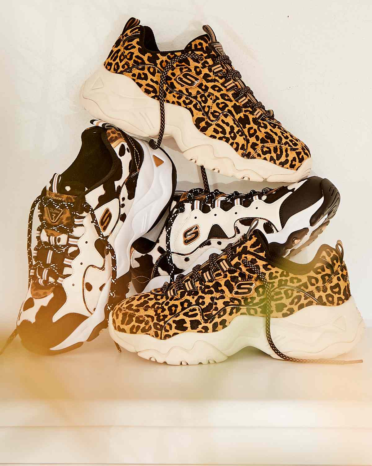 Sætte paperback let at håndtere Skechers Leopard Print Sneakers Hot Sale - www.bridgepartnersllc.com  1695442566