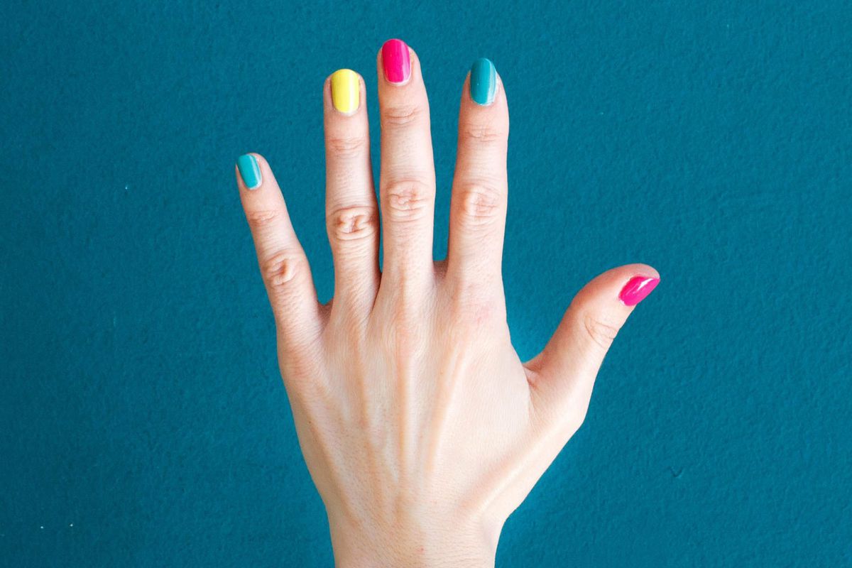 Neon Nail Polish Is The Celebrity Approved Color For Summer 21 Instyle
