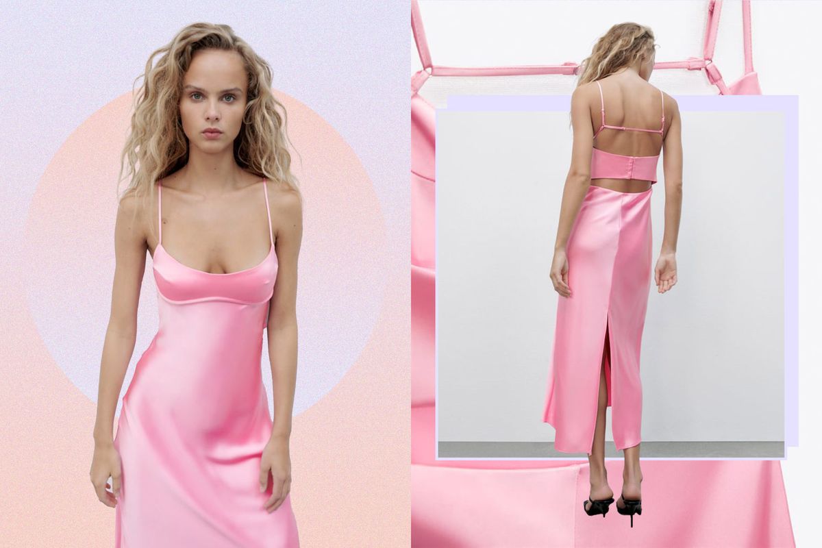 Viral Pink Slip Dress Trend ...