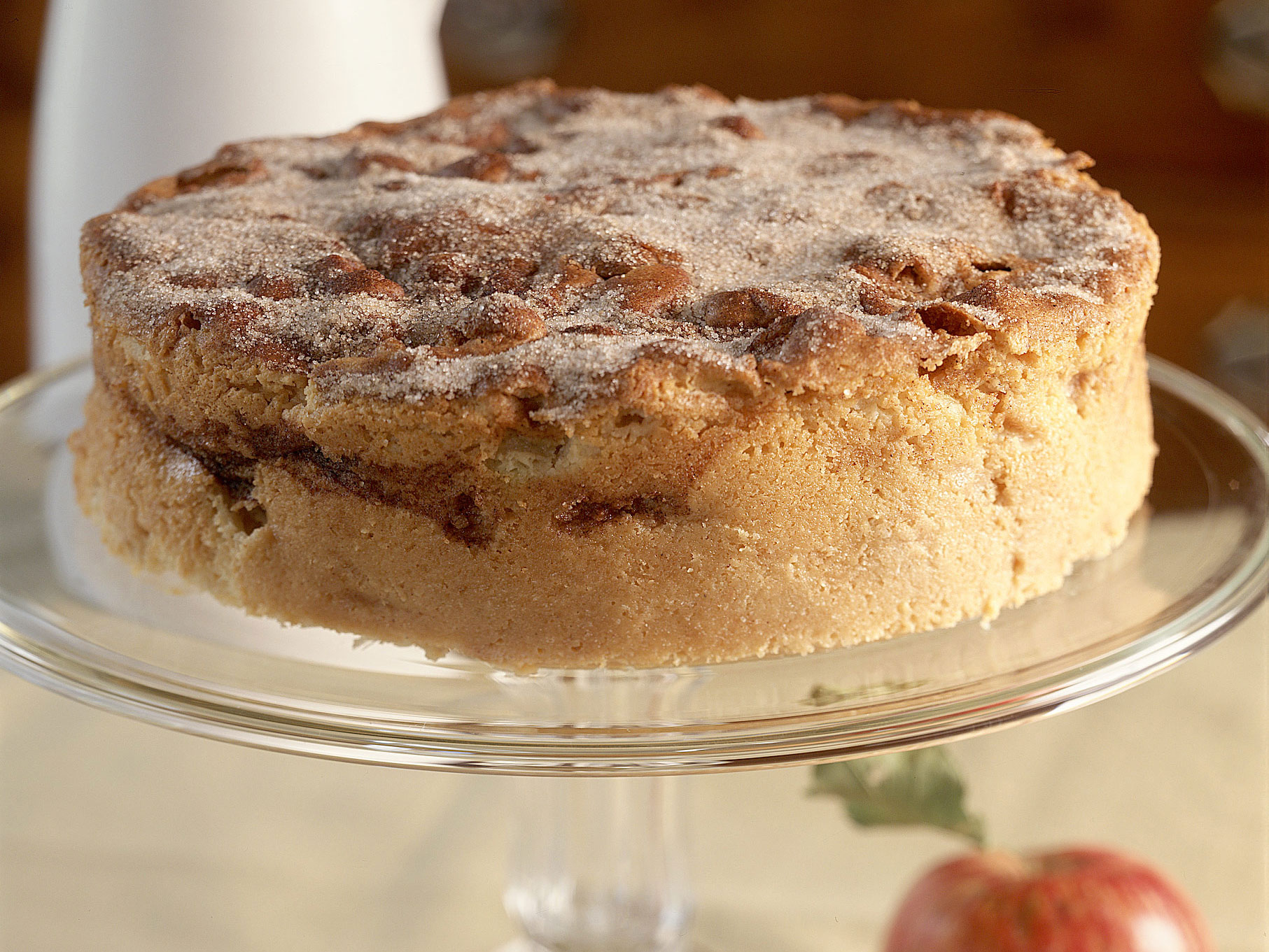 Apple caramel layer cake recipe | delicious. magazine