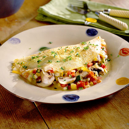 Garden Vegetable Omelet — Friendly's