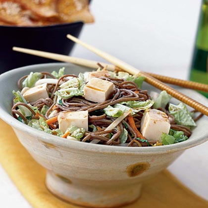 Soba Noodle Salad With Vegetables And Tofu Recipe Myrecipes