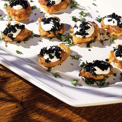Caviar Sour Cream Dip With Potato Chips Recipe - NYT Cooking