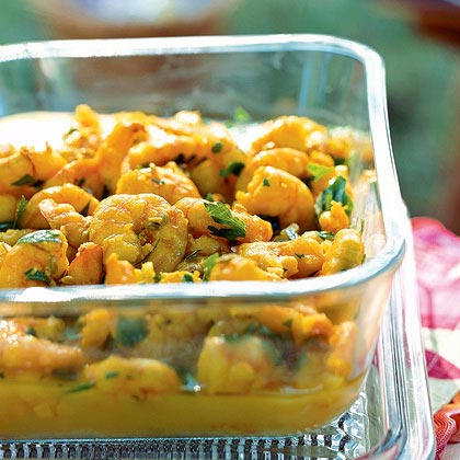 Saffron Shrimp With Fennel Seeds Recipe Myrecipes