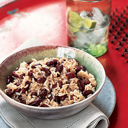 Jamaican Rice And Peas Recipe Jamaican Foods And Recipes