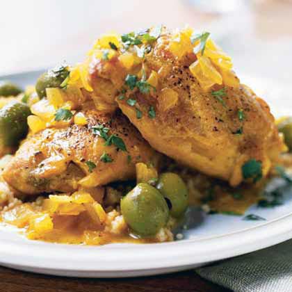 Chicken With Green Olives Recipe Myrecipes