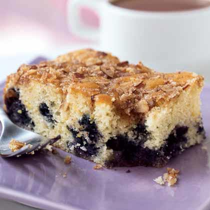 Blueberry Cinnamon Cake - One Sarcastic Baker