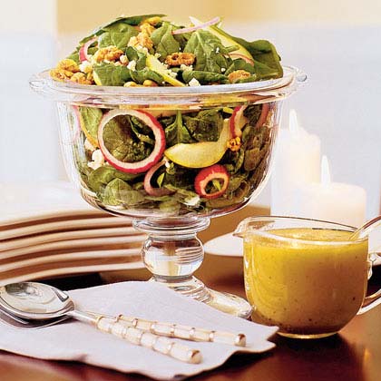 Fall Mason Jar Salad with Maple Cider Vinaigrette - Detoxinista