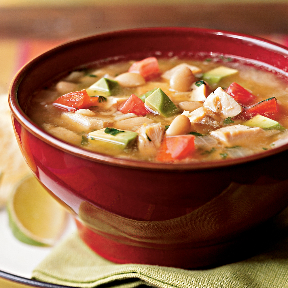 Southwest chicken soup crockpot recipe