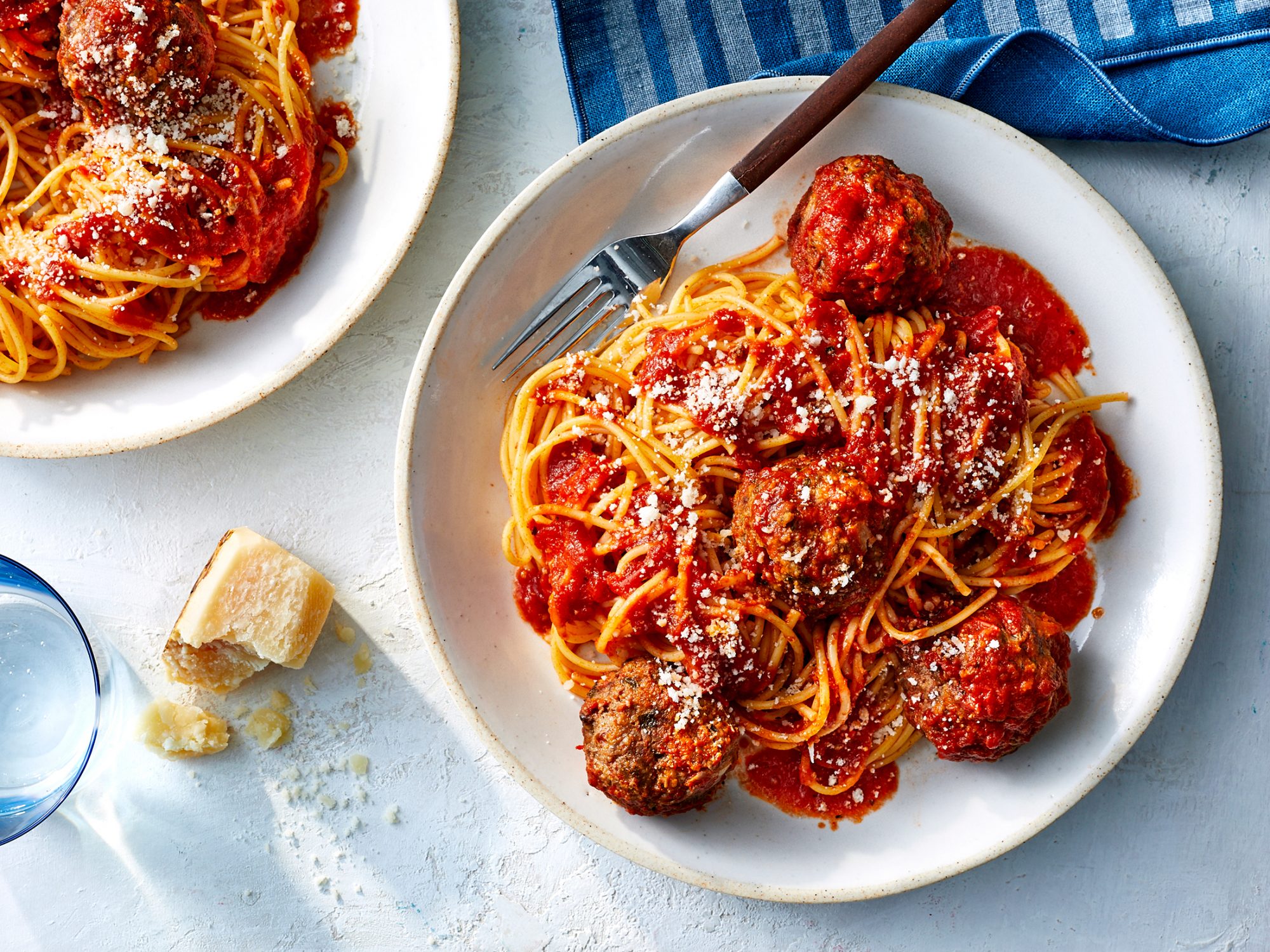 Spaghetti And Easy Meatballs Recipe | Myrecipes