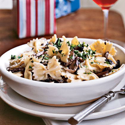 Farfalle Pasta with Mushroom Rosé Sauce - Ahead of Thyme