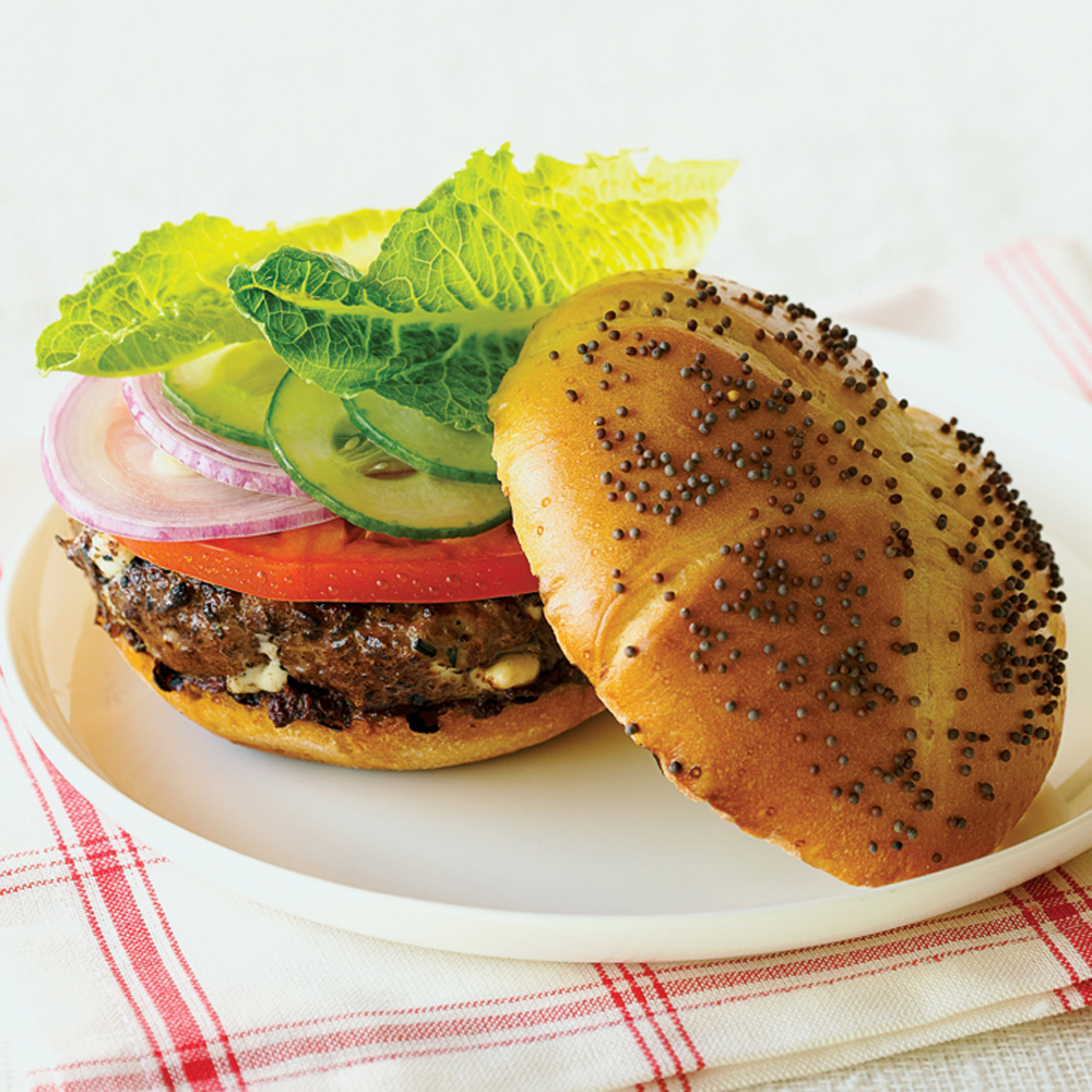 Mediterranean Burgers Recipe Myrecipes