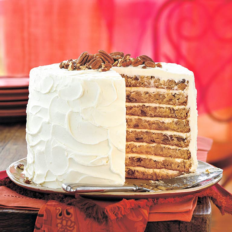 hummingbird cake with almond brittle dust – Foodie Joanie