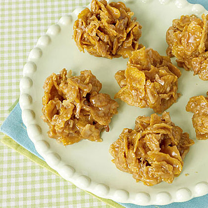 Grama's Cornflake Peanut Butter Cookies Recipe
