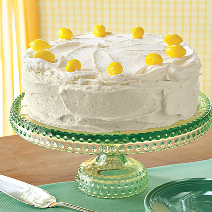 Moist and Zesty Lemon Curd Cake - Frosting and Fettuccine