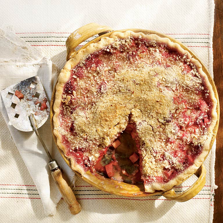 Raspberry-Rhubarb Pie Recipe