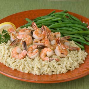 Shrimp Scampi Over Rice Recipe Myrecipes