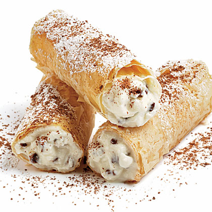 Chocolate cannoli discount