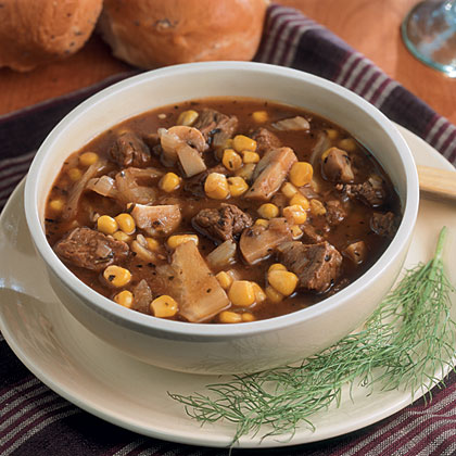 Beef Stew With Corn And Fennel Recipe Myrecipes