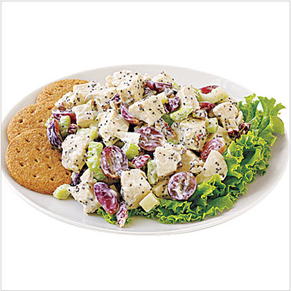 Curry Chicken Salad with Grapes