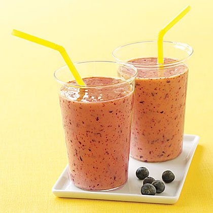 Mango-Berry Smoothie Recipe | MyRecipes