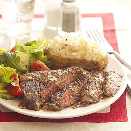 honey mustard skirt steak