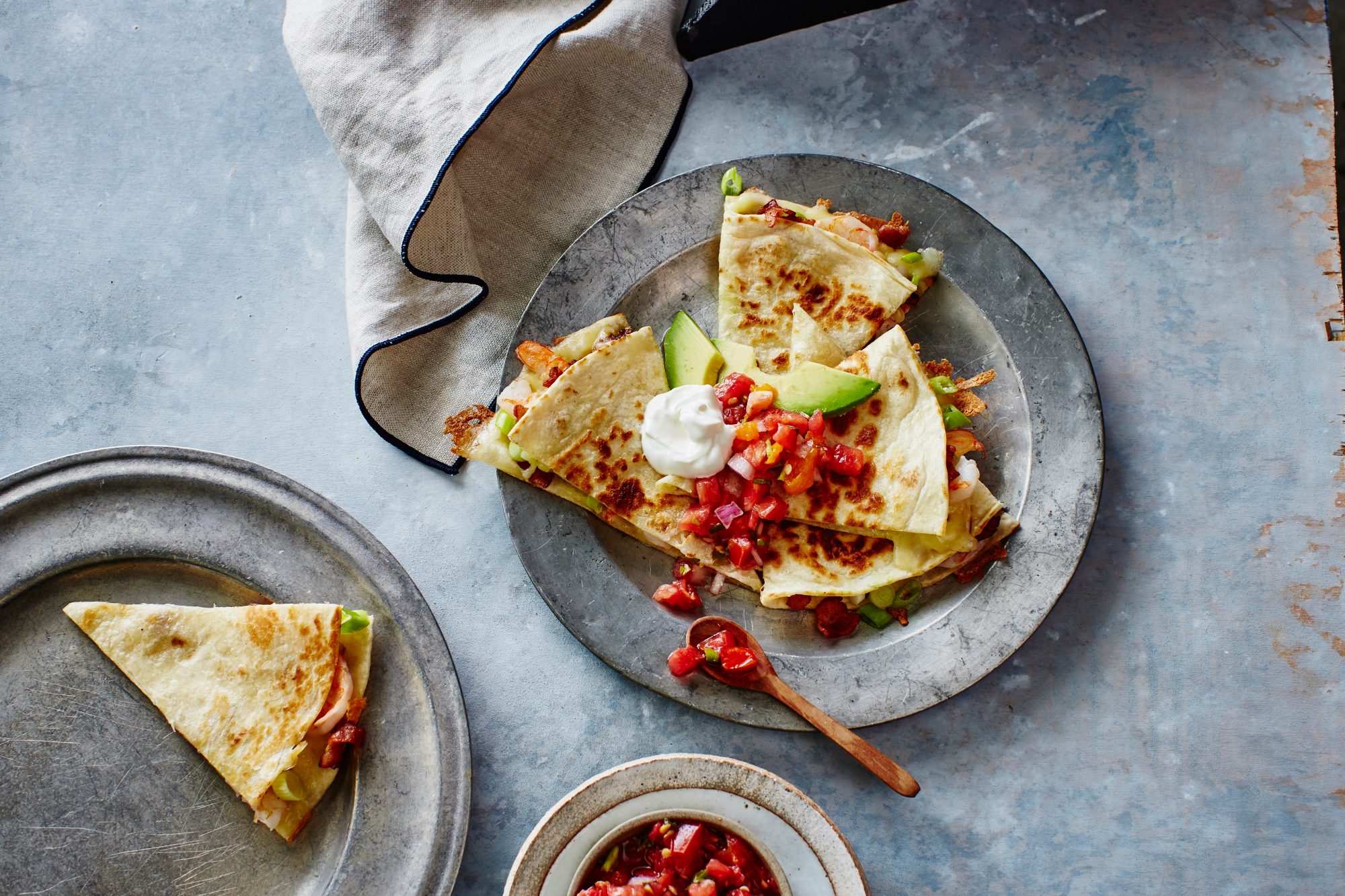 Shrimp And Bacon Quesadillas Recipe Myrecipes