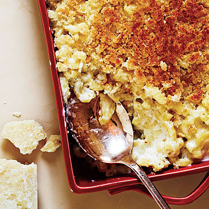 truffled goat cheese mac and cheese